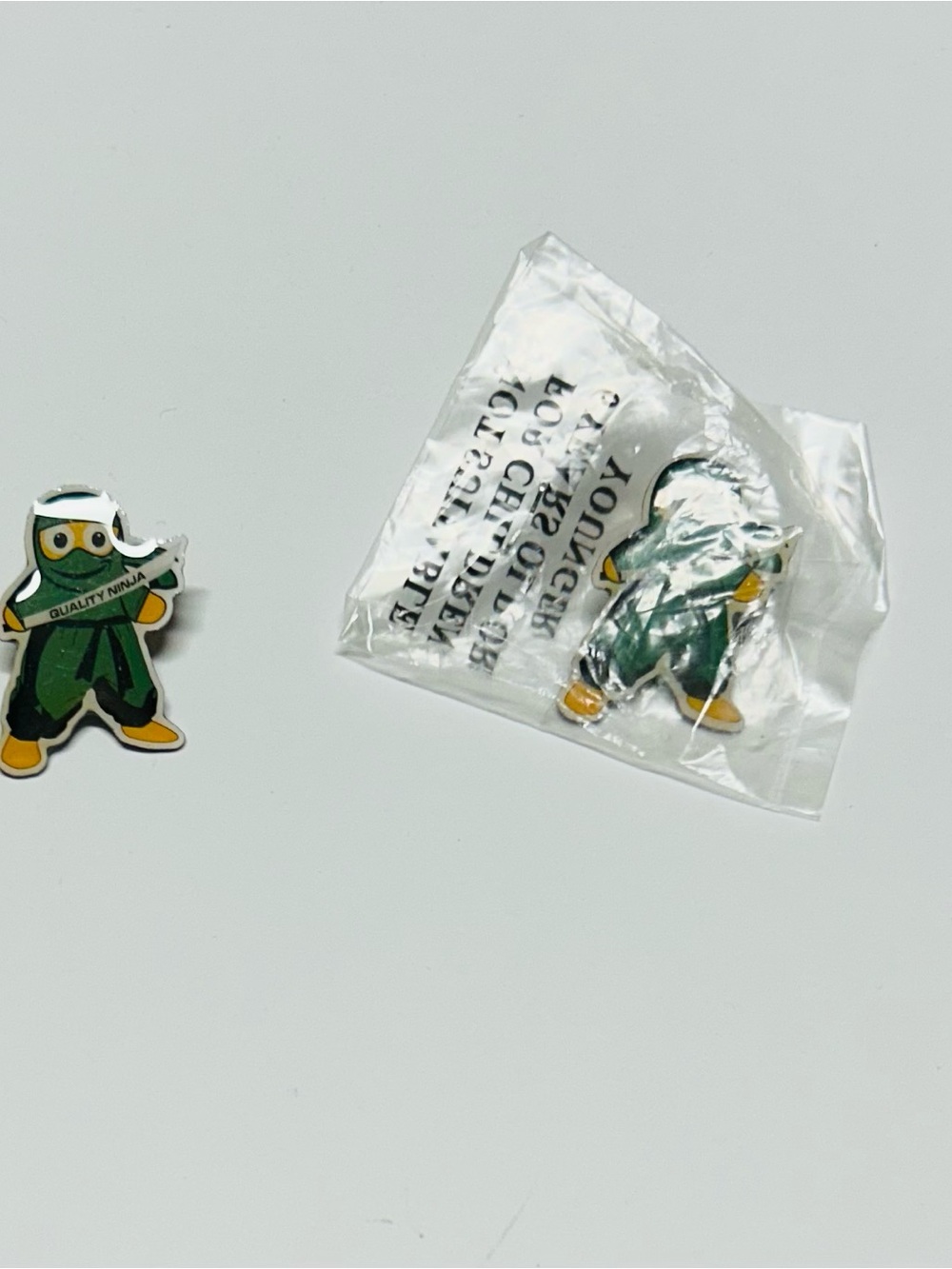 New Amazon Employee Peccy Pin ,Green Ninja Game -
